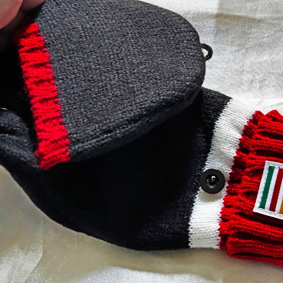 GLOVES/FOLD OVER MITTS, 2014 OLYMPICS OFFICIAL PRODUCT, SIZE ADULT SM/MED, - Picture 8 of 10